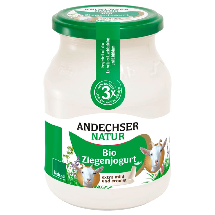 Andechser Natur Bio Ziegenjogurt mild 500g